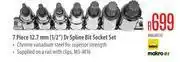 Builders Warehouse 7 Piece 12.7mm (1/2") Dr Spline Bit Socket Set offer