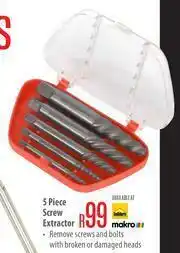 5 Piece Screw Extractor
