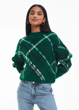 Woolworths Check Knit Jumper offer