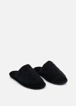 Woolworths Geometric Velour Mule Slippers offer