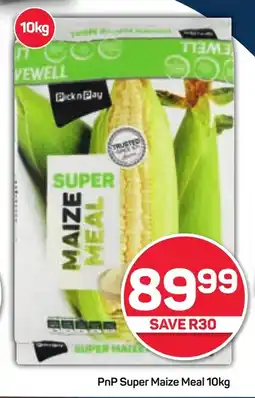 Pick n Pay PnP Super Maize Meal 10kg offer