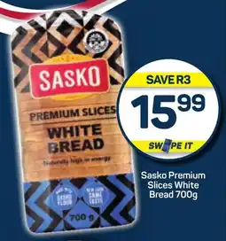 Pick n Pay Sasko Premium Slices White Bread 700g offer