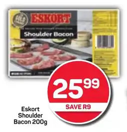 Pick n Pay Eskort Shoulder Bacon 200g offer