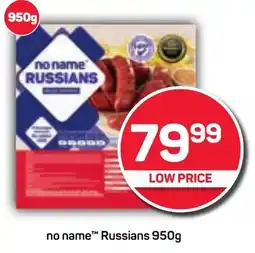 Pick n Pay no name Russians 950g offer