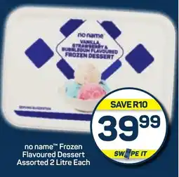 Pick n Pay no name Frozen Flavoured Dessert Assorted 2 Litre Each offer