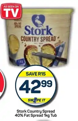 Stork Country Spread 40% Fat Spread 1kg Tub