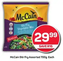 Pick n Pay McCain Stir Fry Assorted 700g Each offer