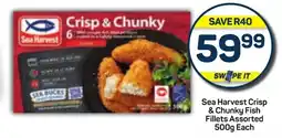 Pick n Pay Sea Harvest Crisp & Chunky Fish Fillets Assorted 500g Each offer