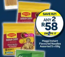 Pick n Pay Maggi Instant Flavoured Noodles Assorted 5 x 68g offer