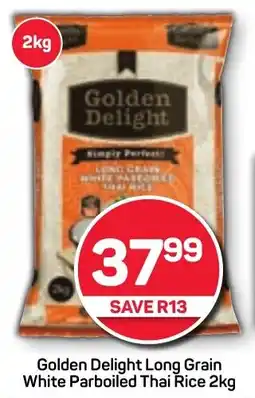 Pick n Pay Golden Delight Long Grain White Parboiled Thai Rice 2kg offer