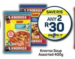 Pick n Pay Knorrox Soup Assorted 400g offer