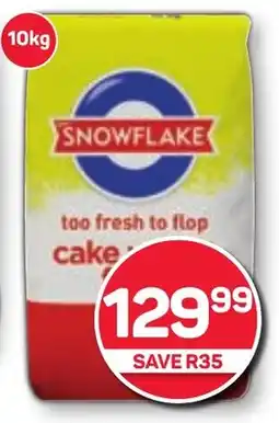 Pick n Pay Snowflake Cake Wheat Flour 10kg offer