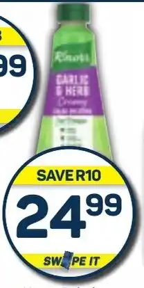 Pick n Pay Knorr Salad Dressing Assorted 340ml Each offer