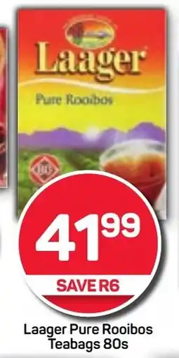 Pick n Pay Laager Pure Rooibos Teabags 80s offer