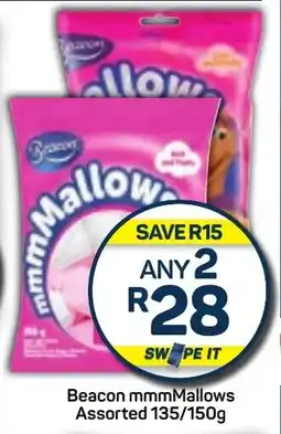Pick n Pay Beacon mmmMallows Assorted 135/150g offer