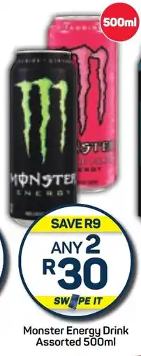 Pick n Pay Monster Energy Drink Assorted 500ml offer