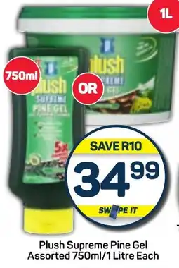 Pick n Pay Plush Supreme Pine Gel Assorted 750ml/1 Litre Each offer