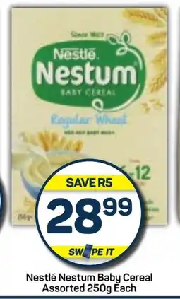 Pick n Pay Nestlé Nestum Baby Cereal Assorted 250g Ĕach offer