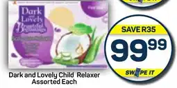 Dark and Lovely Child Relaxer Assorted Each