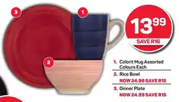 Pick n Pay Colorit Mug Assorted Colours Each offer