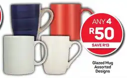 Pick n Pay Glazed Mug Assorted Designs offer