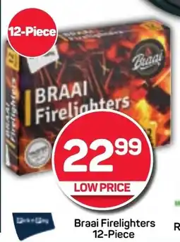 Pick n Pay Braai Firelighters 12-Piece offer