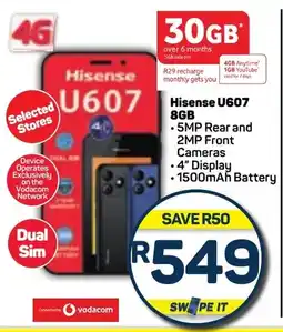 Pick n Pay Hisense U607 8GB offer