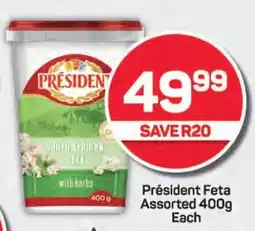 Pick n Pay Président Feta Assorted 400g Each offer