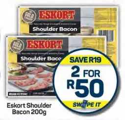 Pick n Pay Eskort Shoulder Bacon 200g offer