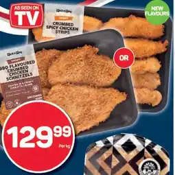 Pick n Pay PnP Crumbed Chicken Strips or Schnitzel offer