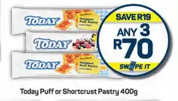 Pick n Pay Today Puff or Shortcrust Pastry 400g offer