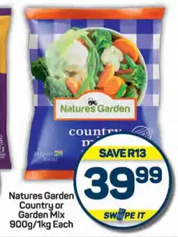 Pick n Pay Natures Garden Country or Garden Mix 900g/1kg Each offer