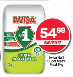 Pick n Pay Iwisa No.1 Super Maize Meal 5kg offer