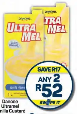 Pick n Pay Danone Ultramel Vanilla Custard Assorted 1 Litre offer