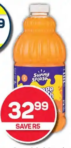 Sunny Splash Squash Assorted 2 Litre Each