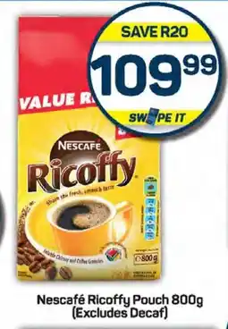 Pick n Pay Nescafé Ricoffy Pouch 800g (Excludes Decaf) offer