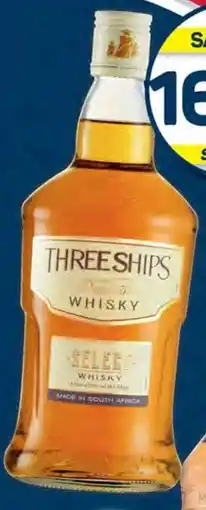 Pick n Pay Three Ships Select Whisky 750ml offer