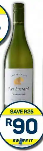 Pick n Pay Fat Bastard Chardonnay, Sauvignon Blanc or Rosé 750ml Each offer