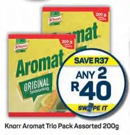 Pick n Pay Knorr Aromat Trio Pack Assorted 200g offer