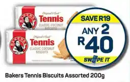 Pick n Pay Bakers Tennis Biscuits Assorted 200g offer