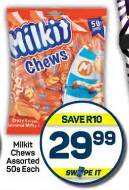 Pick n Pay Milkit Chews Assorted 50s Each offer