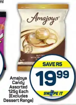 Pick n Pay Amajoya Candy Assorted 125g Each (Excludes Dessert Range) offer