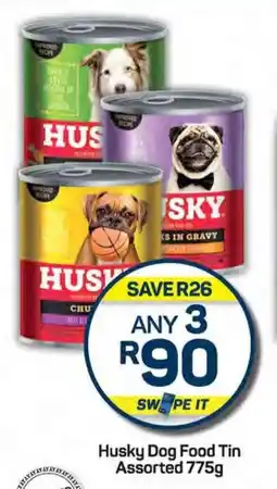 Pick n Pay Husky Dog Food Tin Assorted 775g offer