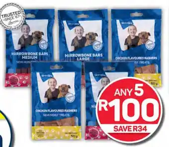 Pick n Pay PnP Semi-Moist Dog Treats Assorted 120g offer