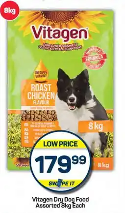 Pick n Pay Vitagen Dry Dog Food Assorted 8kg Each offer