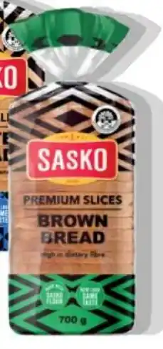 Save Sasko Premium Brown Bread 700g offer