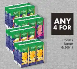 Rhodes Nectar 6x200ml