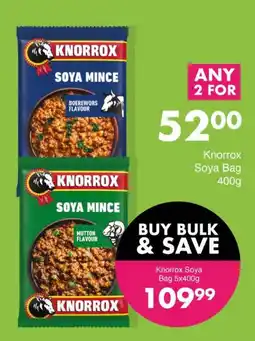 Save Knorrox Soya Bag 400g offer