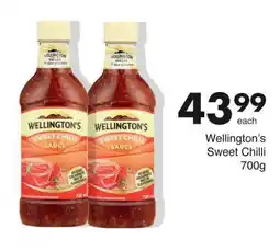 Save Wellington's Sweet Chilli offer