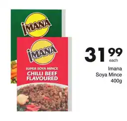 Save Imana Soya Mince 400g offer